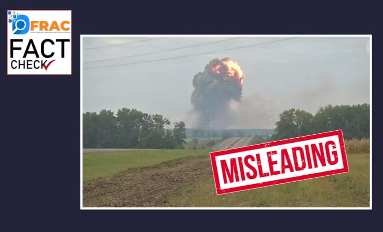Massive Explosion At Ukraine.