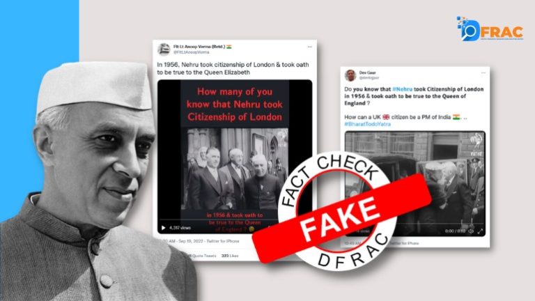 nehru fake