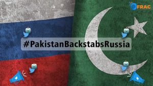 #PakistanBackstabsRussia