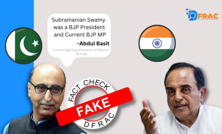 subramanian swamy was a BJP President