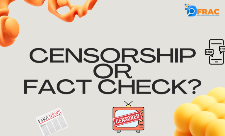 censorship or fact check