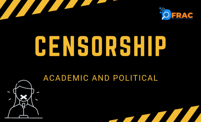 Censorship - academic and political