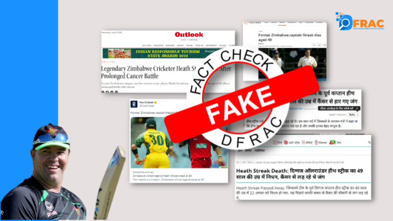 Fake news of death of former Zimbabwe captain Heath Streak goes viral