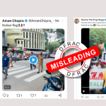 : News 18 Anchor Aman Chopra, Bagga, and Panchjaya Shared a Protest Video with Misleading Claims
