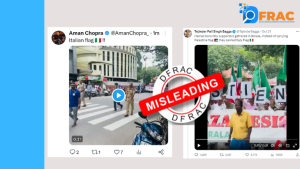 : News 18 Anchor Aman Chopra, Bagga, and Panchjaya Shared a Protest Video with Misleading Claims
