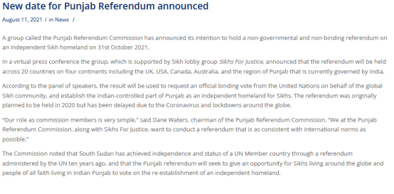 Punjab referendum commission