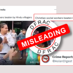 Fact Check: Christian social workers beaten by Hindu villagers?