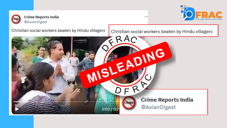 Fact Check: Christian social workers beaten by Hindu villagers?
