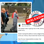 Misleading video shared as recent one during Israel Palestine conflict