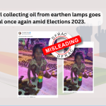 Little Girl collecting oil from Earthen Lamps goes Viral once again Amid Elections in 2023.