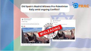 Did Spain’s Madrid Witness Pro-Palestinian Rally Amid Ongoing Conflict?