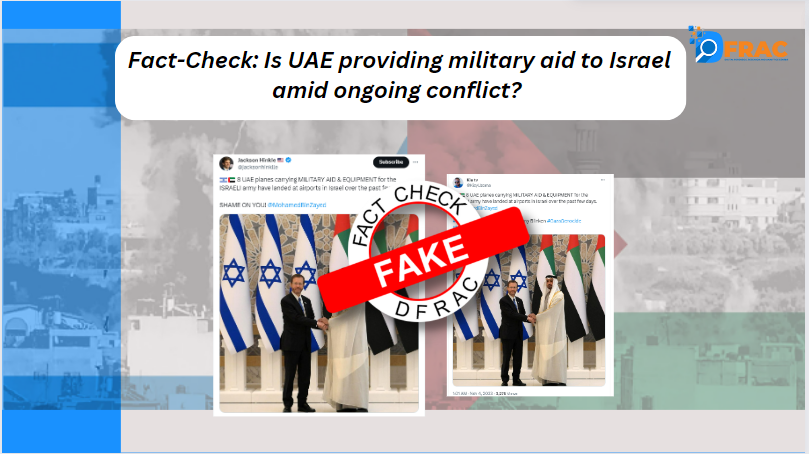 Is UAE Providing Military Aid to Israel Amid Ongoing Conflict?