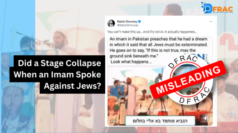 Old video falsely linked to Anti - Semitic Speech