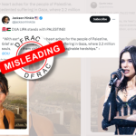 Is Dua Lipa supporting Palestine?