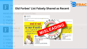 Old Forbes list falsely shared as Recent