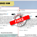 Fabricated screenshot of Maldivian Prez’s apology to Indians goes viral. Here’s the reality