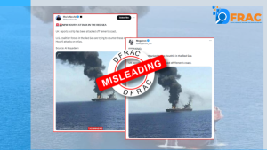 2019 Image Falsely Shared with Recent News of Ship Attacked in Red Sea