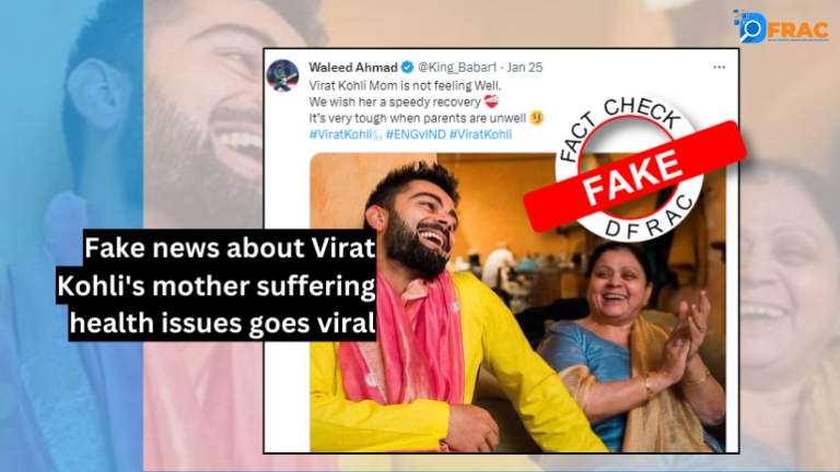 virat kohli's mother health