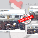 Did Ladakh Demand Freedom From the Indian Government? Truth Behind Viral video