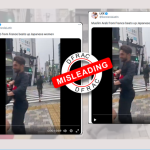 Was a Woman in Japan Injured by a Muslim Arab?