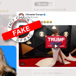 Fake video of Taylor Swift holding a flag supporting Trump! Read ahead to verify!