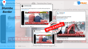 Was Aajtak reporter shot by a bullet during live coverage? Here's the reality