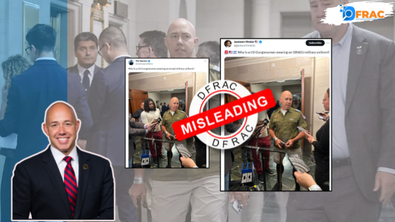 Old Image of Rep. Brian Mast in IDF Uniform falsely shared as Recent.