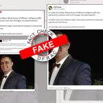 Fake news of abducting Indian Army Major goes viral