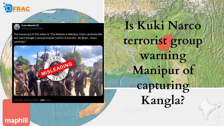 Canva - Is Kuki Narco terrorist group warning Manipur of capturing Kangla