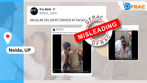 Video showing assaulted Delivery driver is not a Muslim?