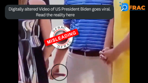 Digitally altered Video of US President Biden goes viral. Read the reality here