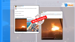 Viral video claiming Iran Bombing Tel Aviv, Israel will be official start of WW3.