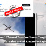 Debunked: Claim of Iranian Drone Caught in Wires Revealed as Old Syrian Footage
