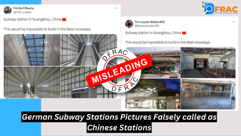 German Subway Stations Pictures Falsely Linked to China