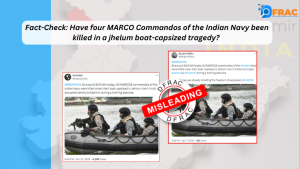 Have 4 MARCO Commandos of the Indian Navy been killed in a Jhelum Boat Capsized Tragedy?