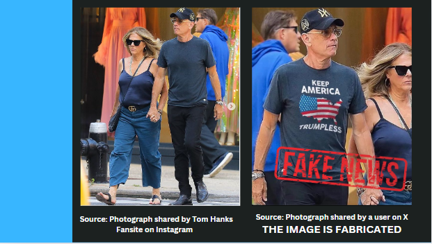 The Truth Behind Viral Tom Hanks 'Keep America Trumpless' T-Shirt Claim. Read the Fact Check