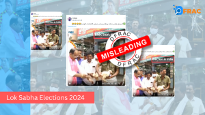Old video from 2022 falsely associated with ongoing Lok Sabha Polls.