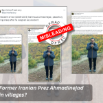 Is Former Iranian Prez Ahmadinejad herding sheep in villages? Discover the truth here