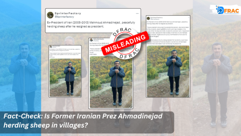 Is Former Iranian Prez Ahmadinejad herding sheep in villages? Discover the truth here