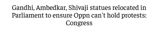 Context matters: Relocation of the statues of Freedom Fighters. Read the fact check