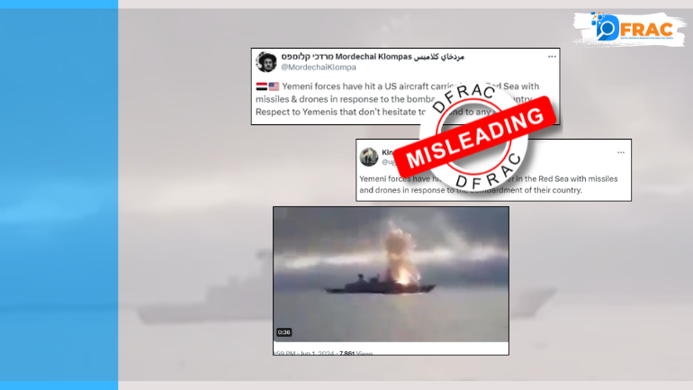 Old video from 2018 falsely linked to recent news of Yemeni attacking US