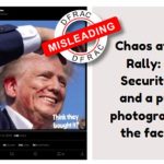 Chaos at Trump Rally: False photograph of smiling Donald Trump after gunshots goes viral
