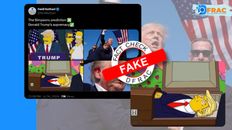 Fake Claim of Trump's Demise by The Simpsons