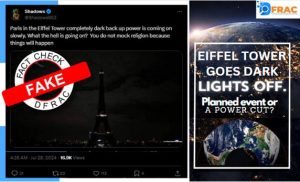 Eiffel Tower goes dark: A planned event or a potential power cut? Read the Fact check