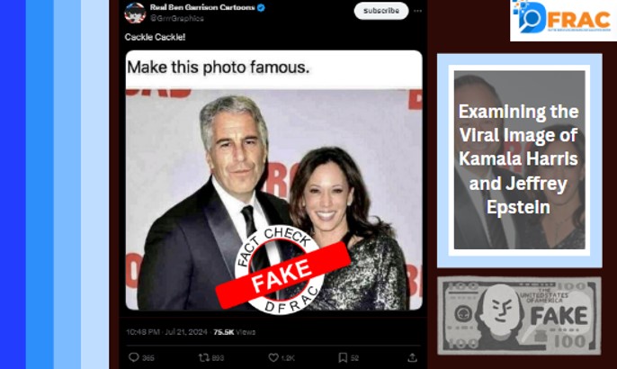 KAMALA HARRIS and JEFFREY EPSTEIN