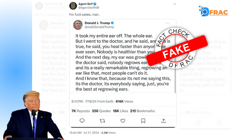 Has Donald Trump bragged about his own health? Read the Fact Check.