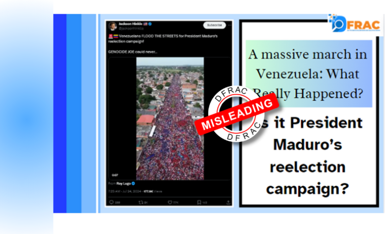 A massive march in Venezuela: What Really Happened? Read the fact check