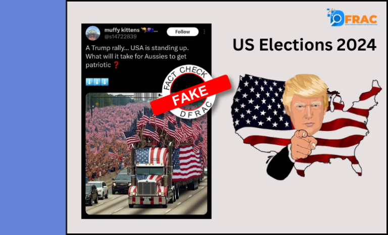 US Elections 2024 AI fake image