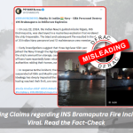 Misleading Claims regarding INS Bramaputra Fire Incident Go Viral. Read the Fact-Check