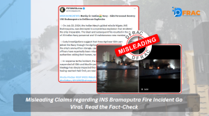 Misleading Claims regarding INS Bramaputra Fire Incident Go Viral. Read the Fact-Check